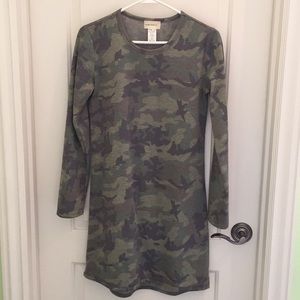 Army Print Dress